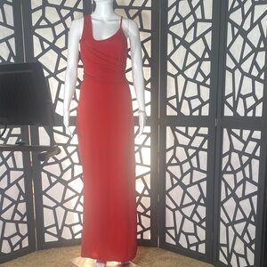 SHEIN Red Maxi Dress